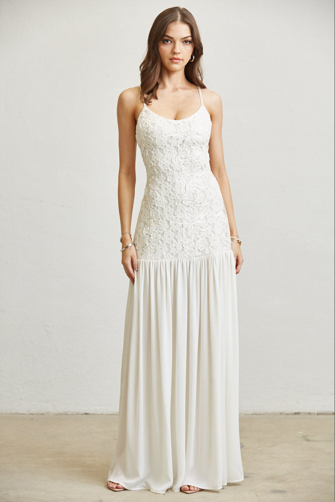Sydney Lace Flare Dress