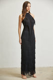 Fringe Party Dress Side View