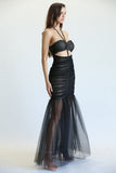 Aaliyah Tulle Fabric Dress