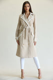 Maeve Woven Trench Coat