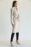 Eloise Lapel Winged Colar Coat