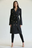 Eloise Lapel Winged Colar Coat