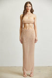 Mirror Tile Top & Skirt Set
