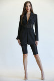 Sadie Best Selling Blazer +Biker Short set