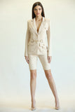 Audrey Blazer +Biker Short set