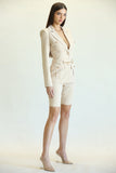 Audrey Blazer +Biker Short set