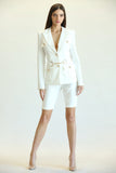 Audrey Blazer +Biker Short set