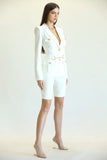 Audrey Blazer +Biker Short set
