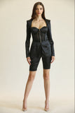 Sophie Blazer +Biker Short set