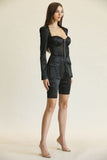 Sophie Blazer +Biker Short set