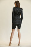 Sophie Blazer +Biker Short set