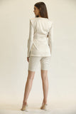 Sophie Blazer +Biker Short set