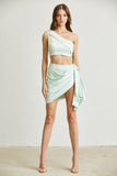 Natalie Luxe Satin Fabric Set