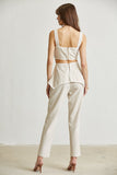 Lillian Tapered pant  Set