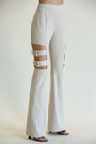 Dunya - Thigh Cutout Pants