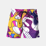 Abstract Colorful Art Shorts