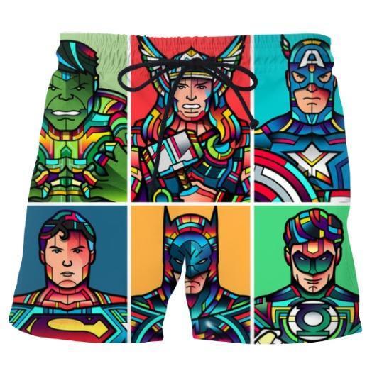 Super Heroes Shorts
