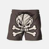 Skull And Crossbones Swim Shorts